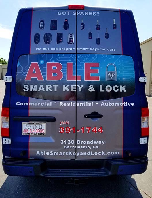 Able Key and Lock Locksmith, Locksmith in Sacramento CA, Mobile