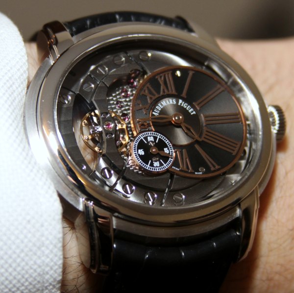 Audemars Piguet Millenary 4101 Watch HandsOn aBlogtoWatch