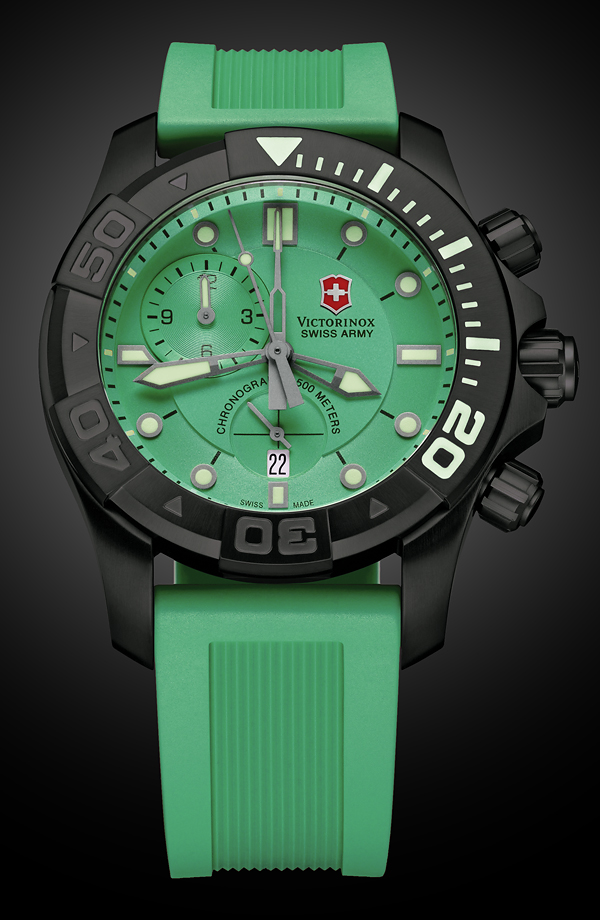 Watch WhatIf Swiss Army Dive Master 500 Chronograph aBlogtoWatch