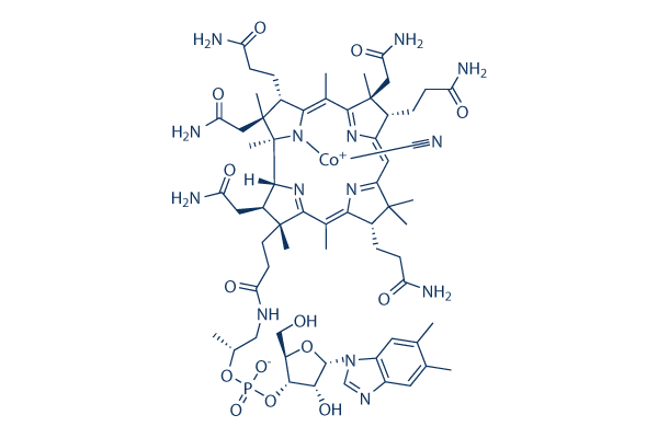 Vitamin B12 (Cobalamin, Cyanocobalamin) CAS 68199 AbMole