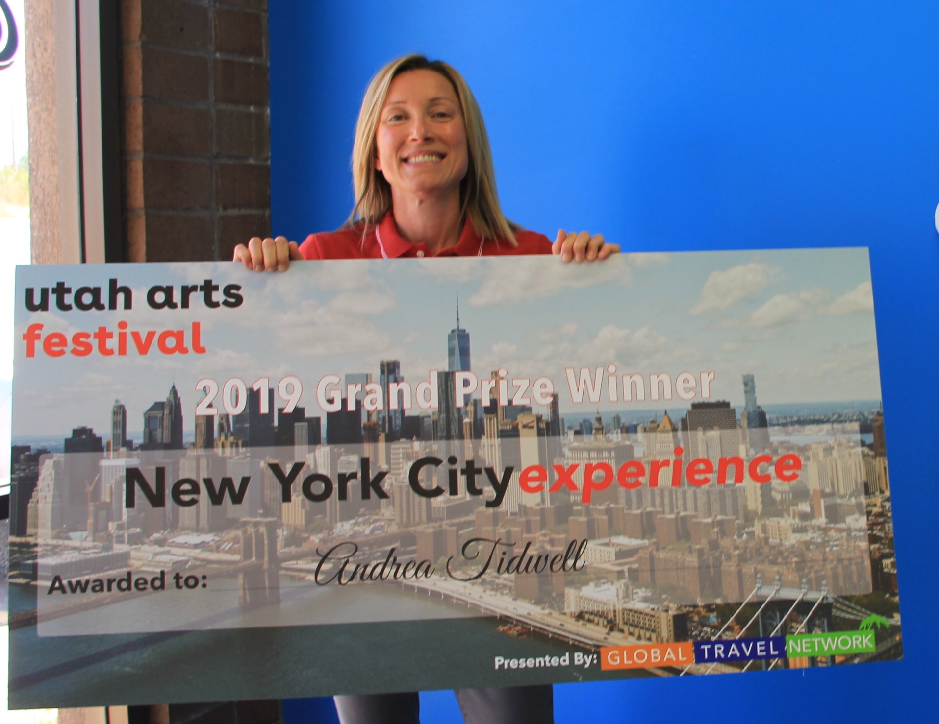 Global Travel Network Awards Grand Prize at Utah Art