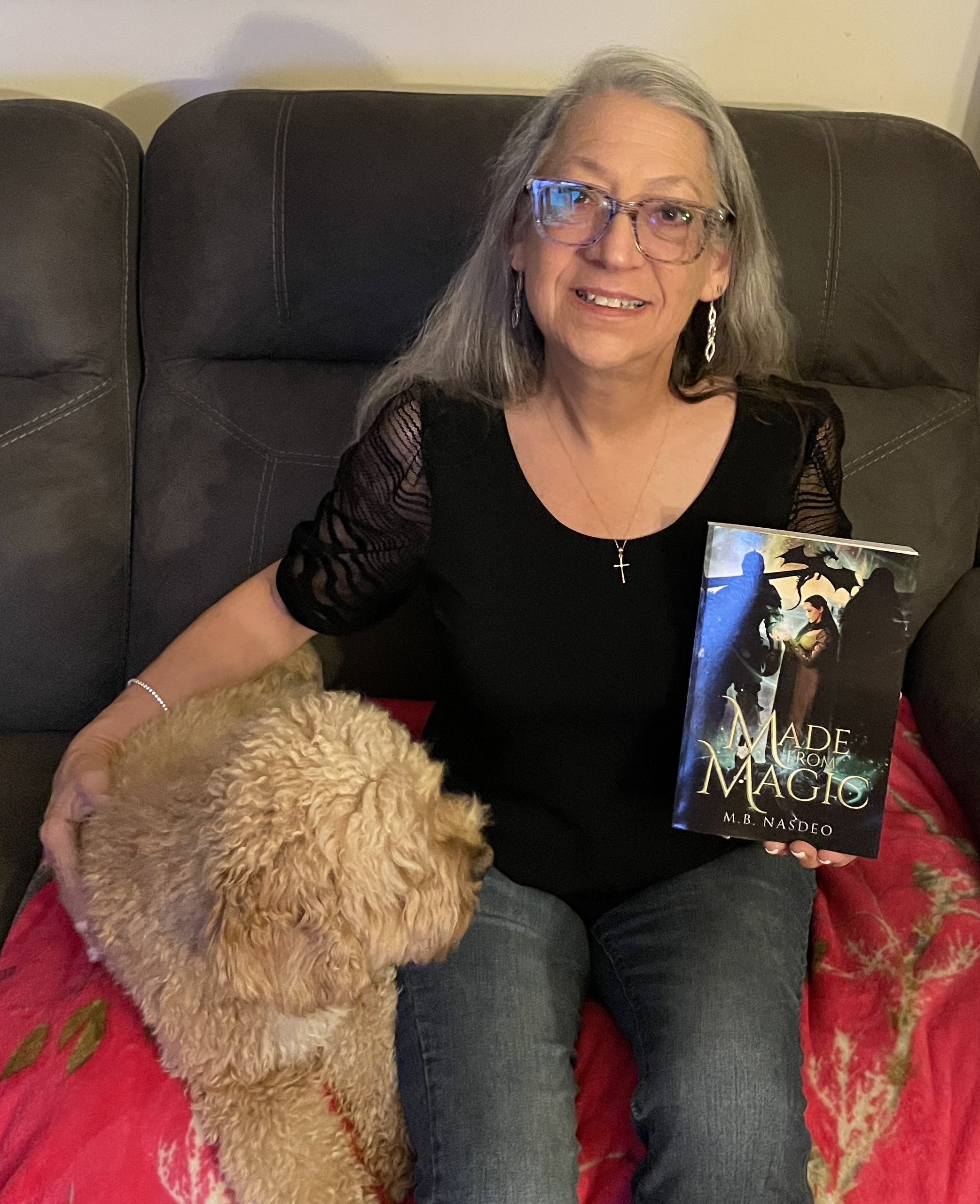 New fantasy novel "Made From Magic" by M.B. Nasdeo is released, the