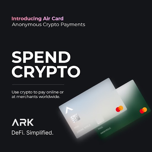 Introducing Air Card The Truly Anonymous and Instant Crypto Prepaid