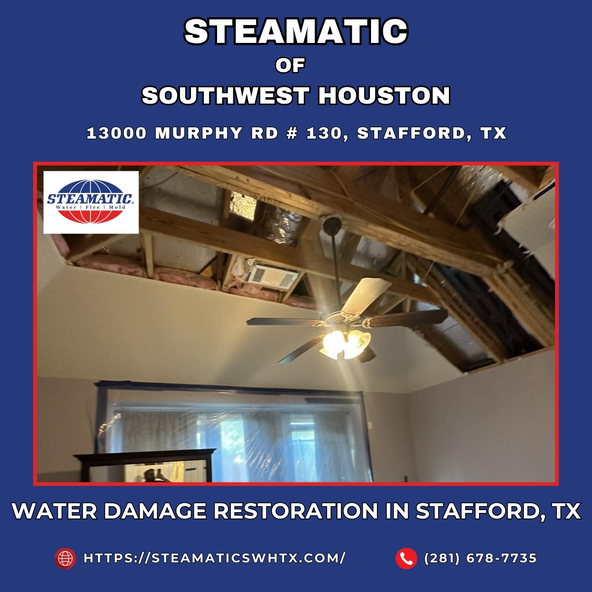 Steamatic of Southwest Houston Recognized as Stafford’s Leading Water