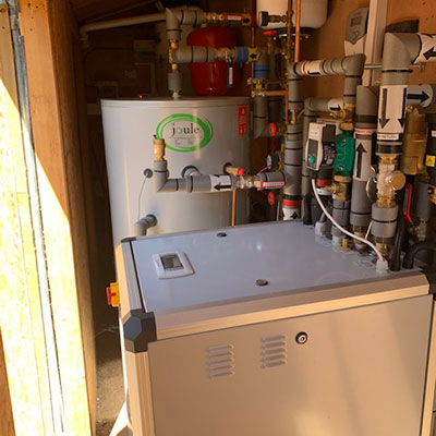 Ground Source Heat Pump Plant Room