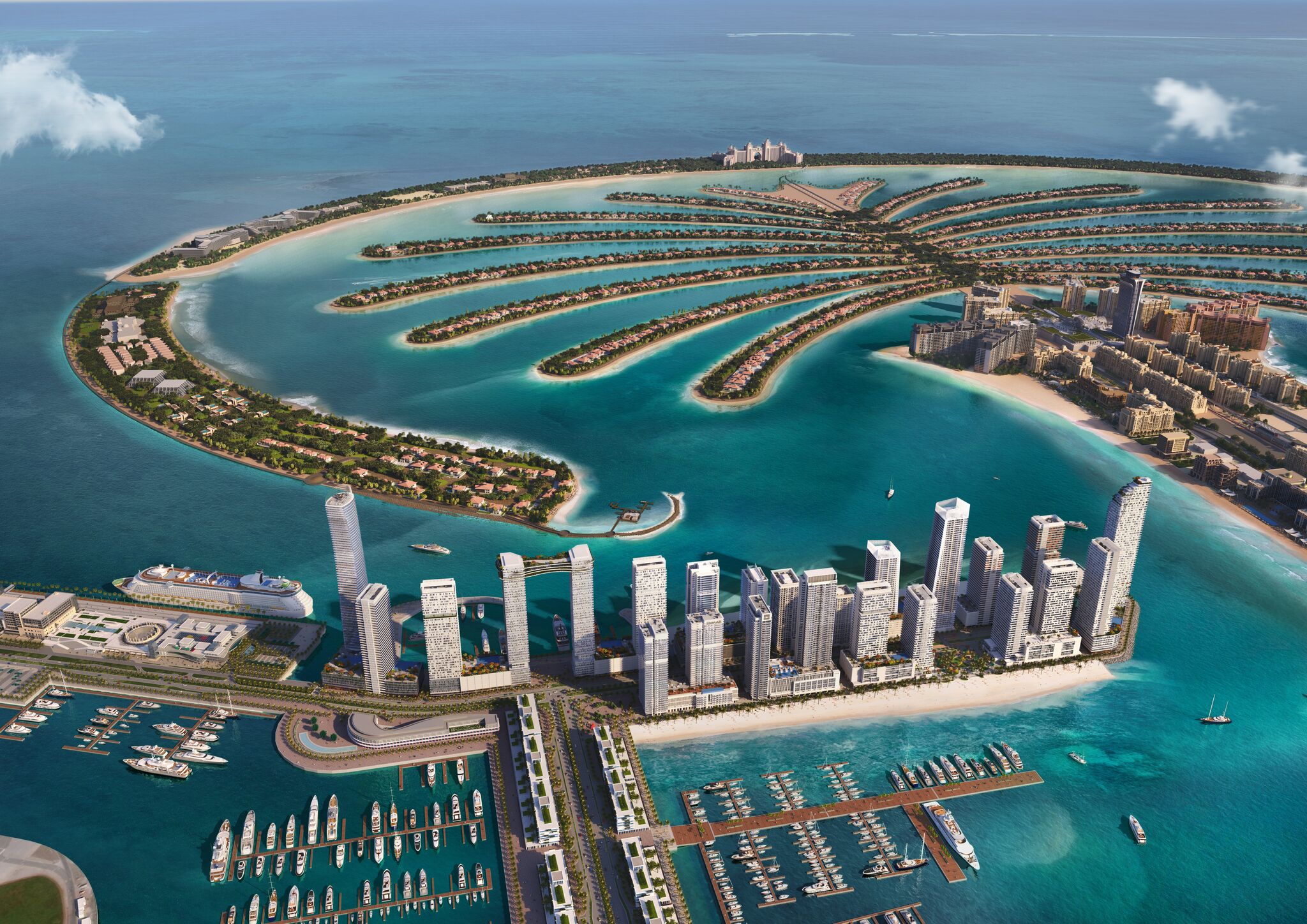 Emaar Beachfront Masterplan Views Abode Property