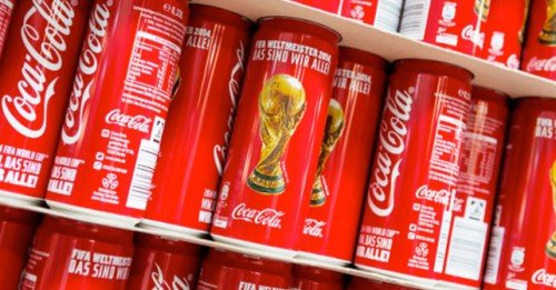CocaCola Sammeldose zum WMSieg AfG Erfrischungsgetränk Dose