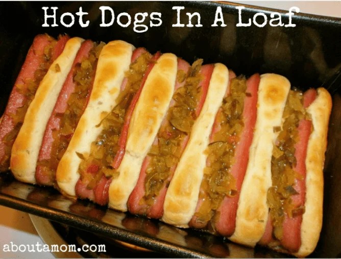 Hot Dogs In A Loaf Pan Recipe