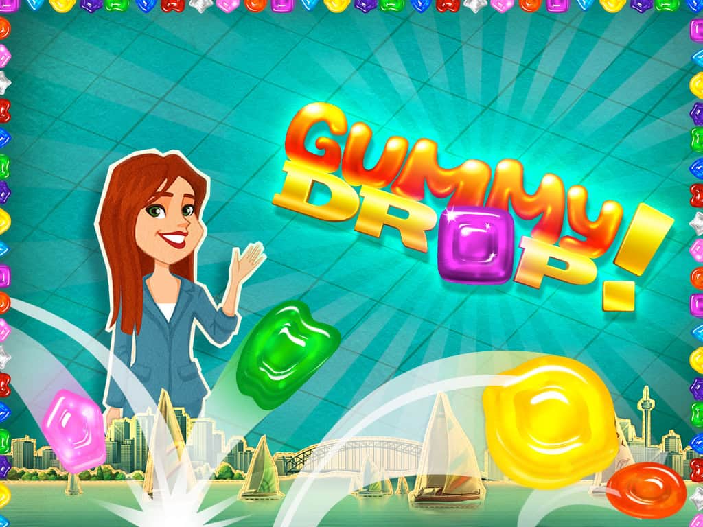 Gummy Drop Match3 Puzzle Game + iPad Mini Sweepstakes