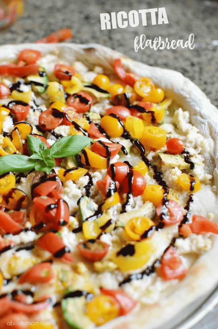 Ricotta Flatbread Recipe Simple and Wonderful About a Mom