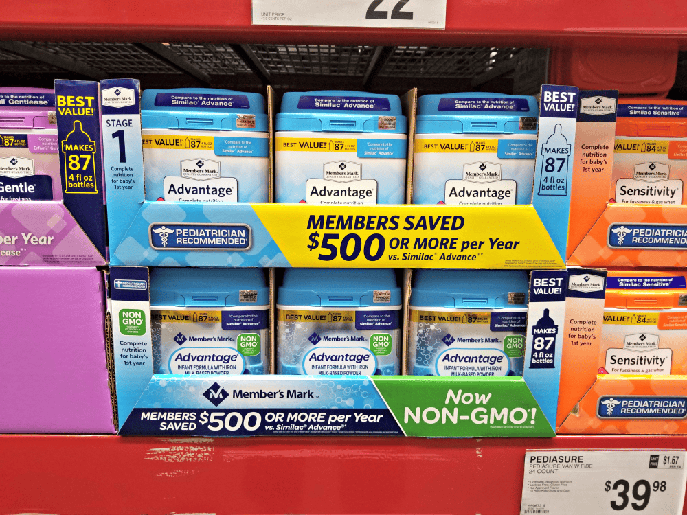 Cherished Moments with Member's Mark Formula at Sam's Club