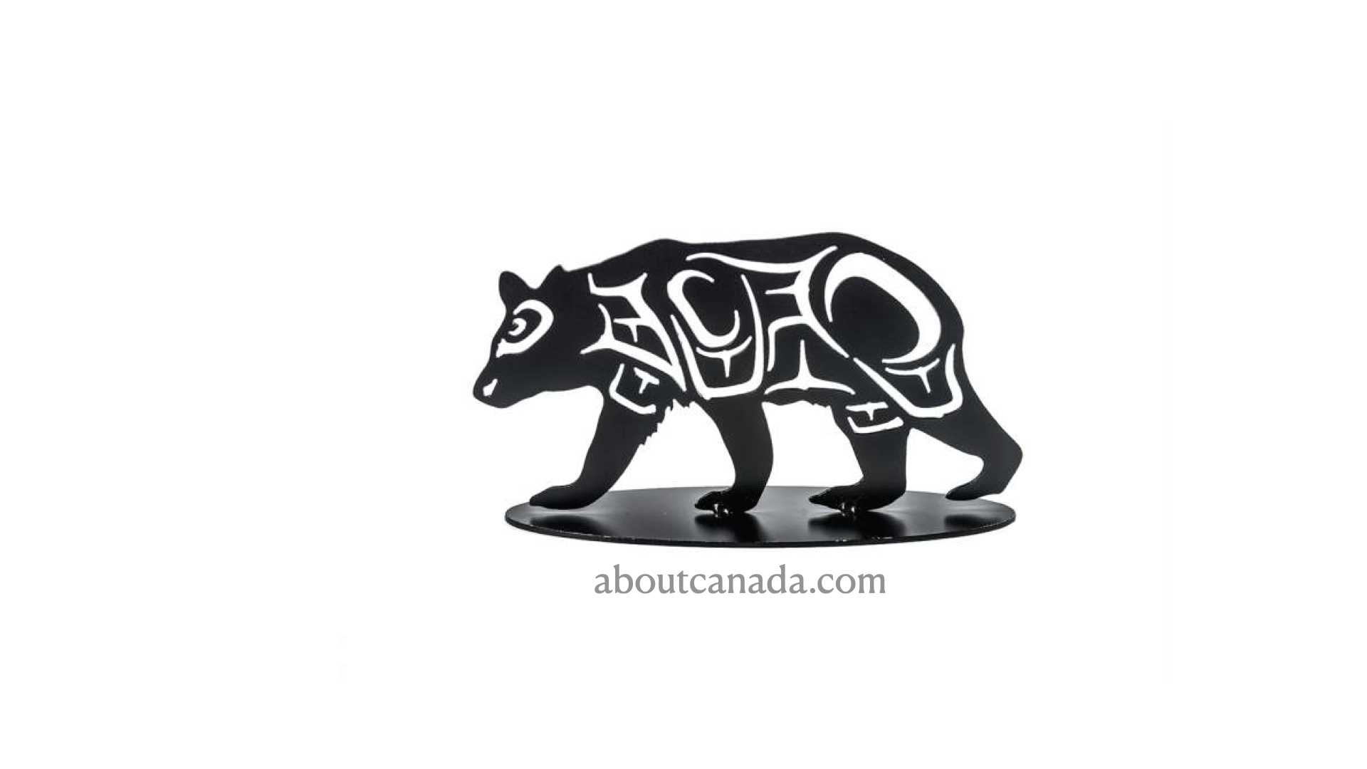 First Nations Bear Wall Black About Canada