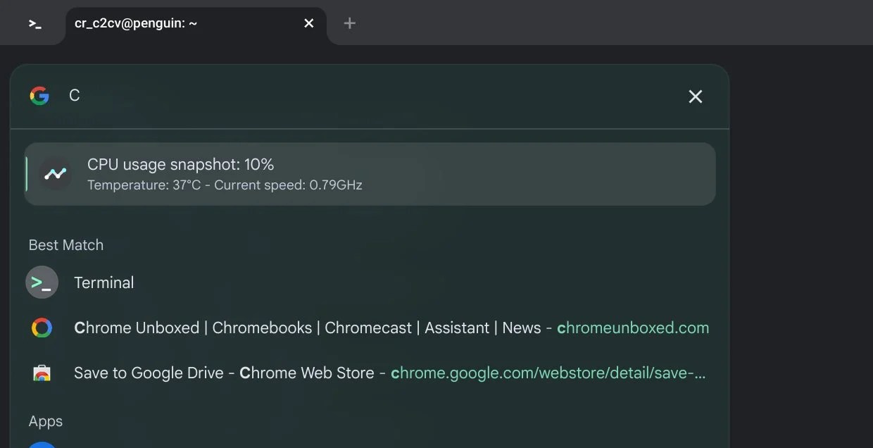 Chromebook diagnostics are coming to the ChromeOS Launcher