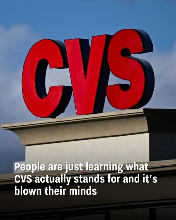 People are only now discovering the true meaning behind CVS—and it’s