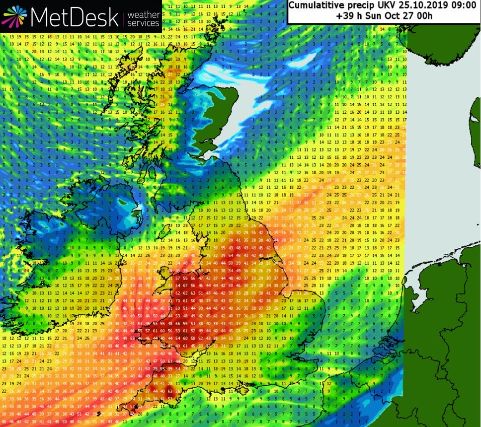 Flood alerts and traffic problems as region hit by heavy rain About