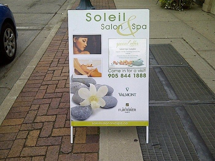 Outdoor Signs AFrames Oakville & Mississauga ON