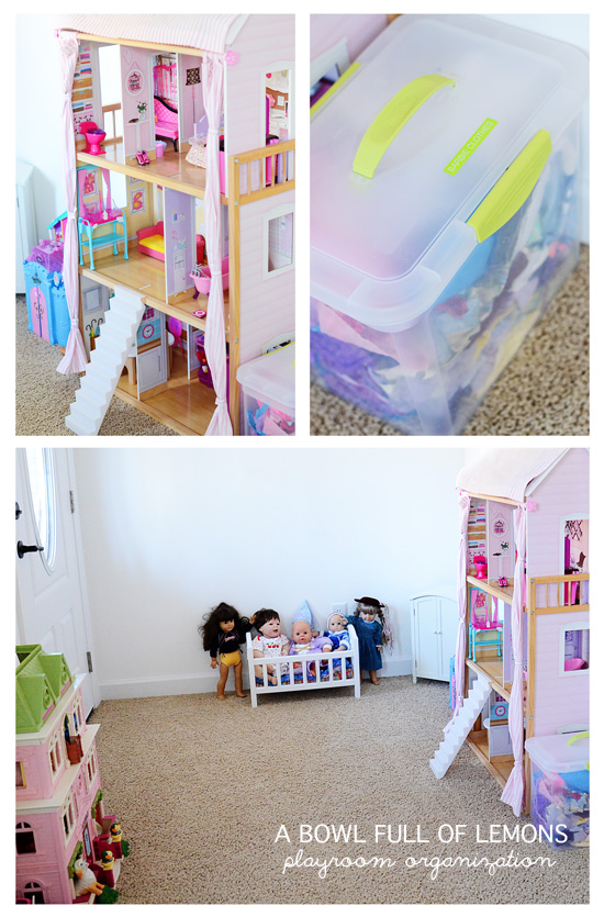 How to organize the playroom A Bowl Full of Lemons