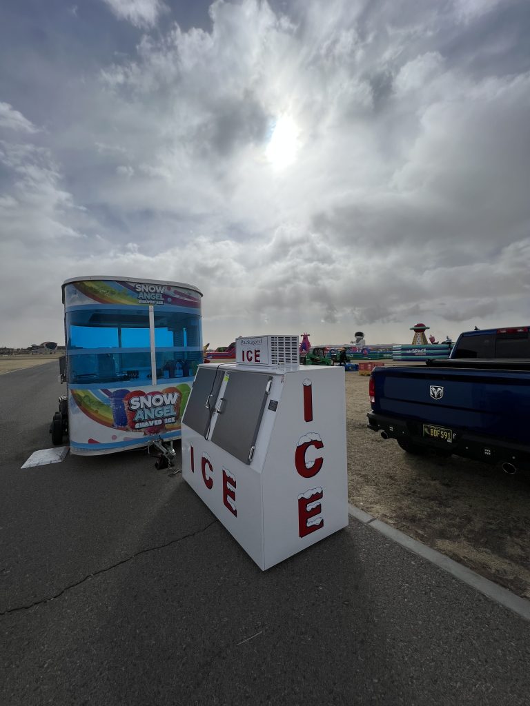 Emergency Ice & Merchandiser Rental to AbqIce & Eds Refrigeration