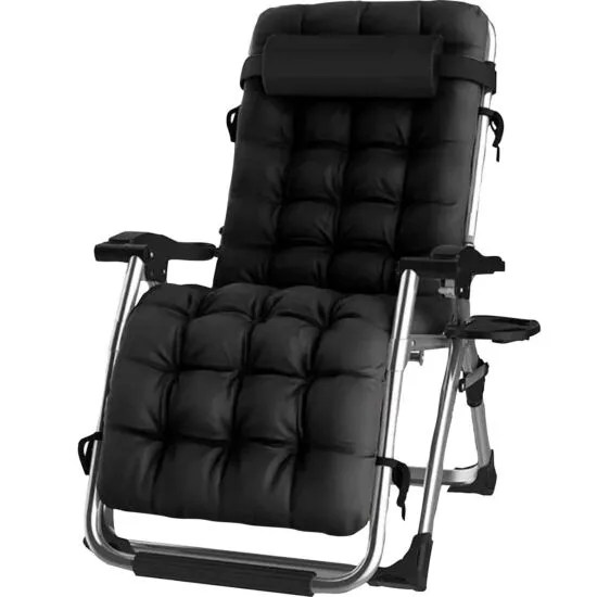 Groundlevel Luxury Recliner Extra Wide Gravity Chairs With Cup Holder Absolute Home