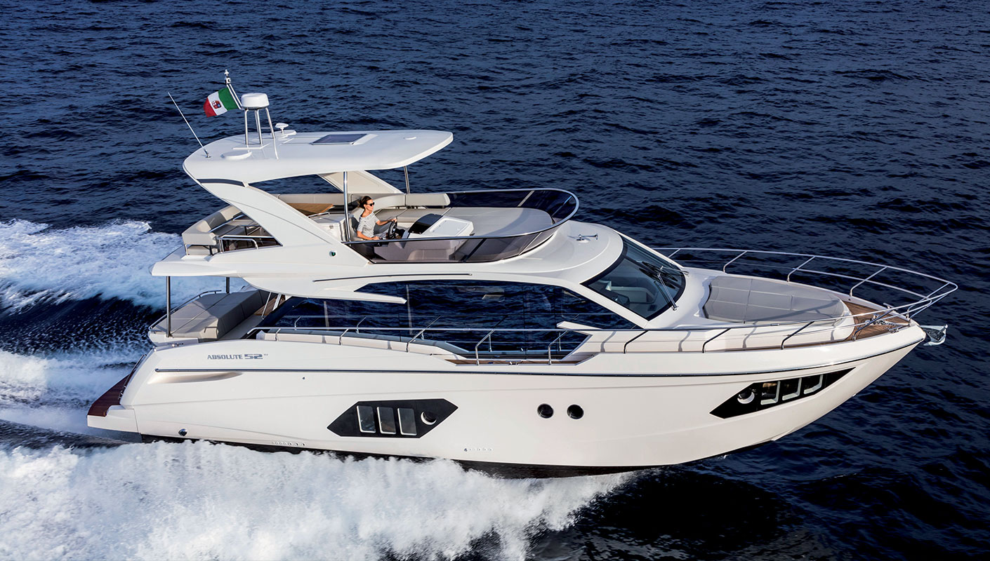 Absolute Yachts 52 FLY Elegance and Livability
