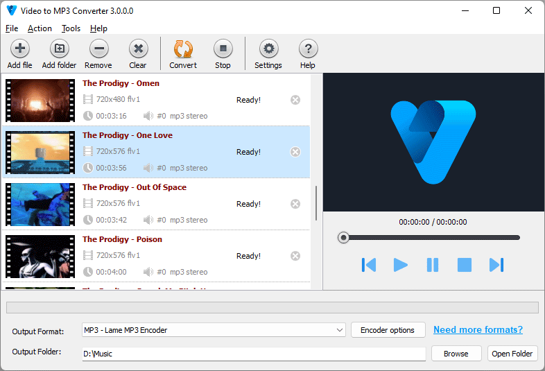 Free Video to MP3 Converter — extract audio from video