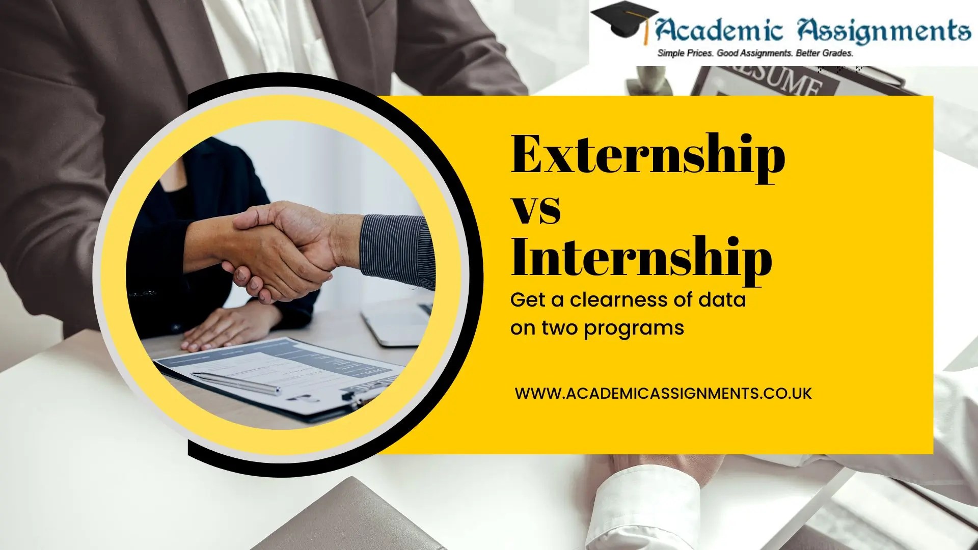 Externship vs Internship Get a clearness of data on two programs