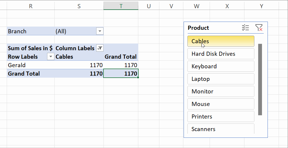 Slicers in Excel What They Are and How to Use Them AOLCC