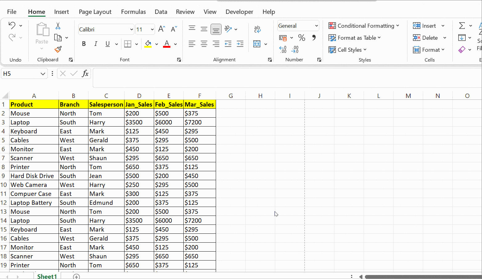 How to Freeze Panes in Excel + Improve Readability AOLCC