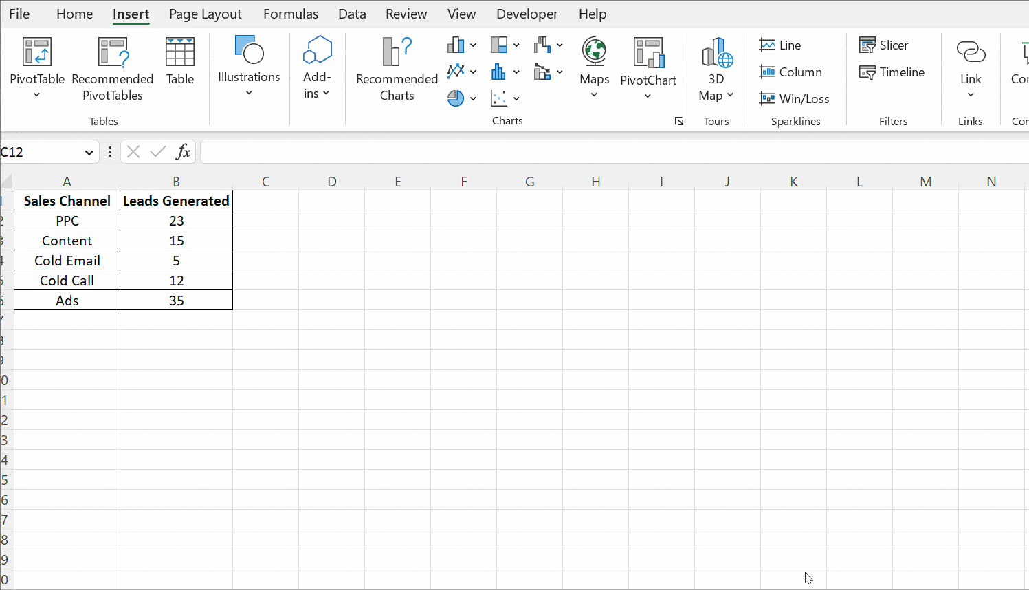 How to Make a Graph in Excel AOLCC