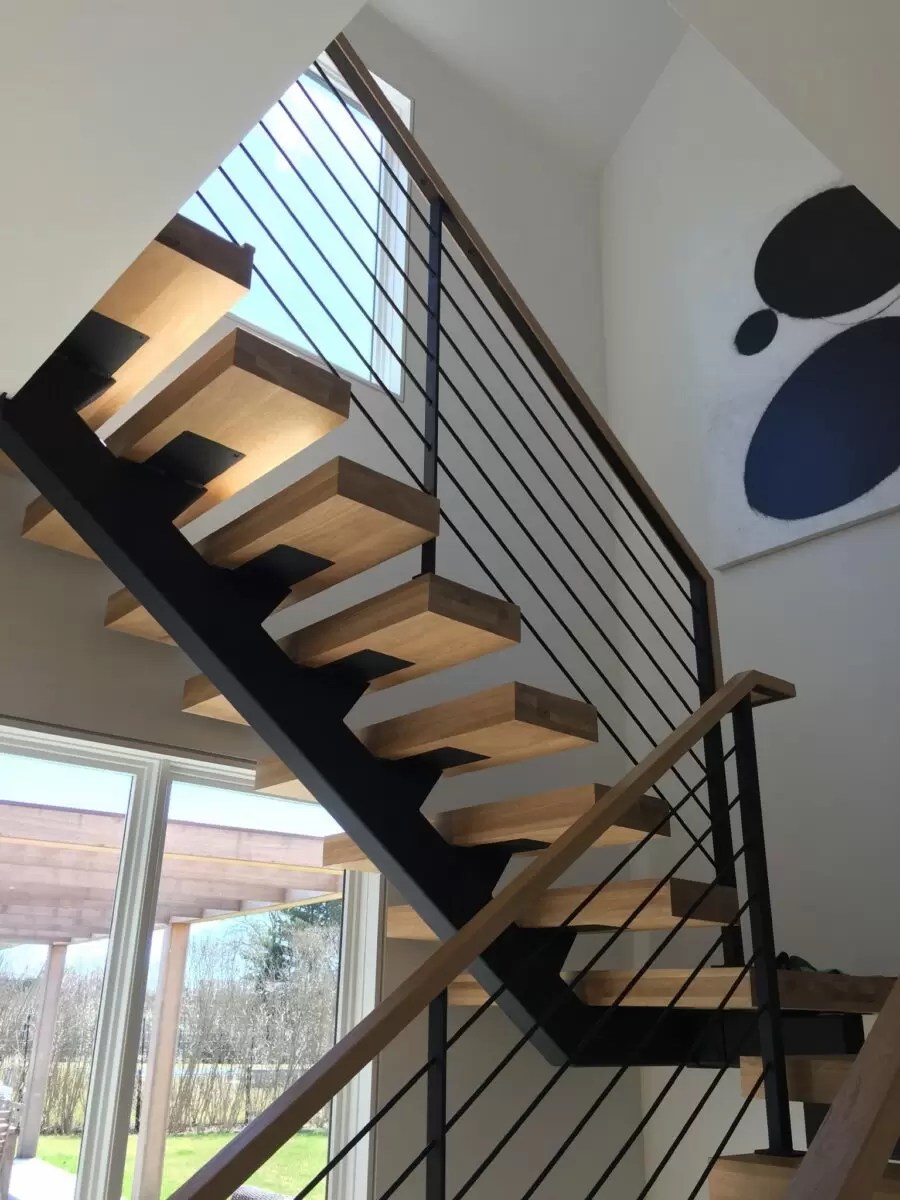 Single Stringer 3 Acadia Stairs