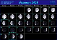 Moon Phases 2023 Calendar Customize And Print