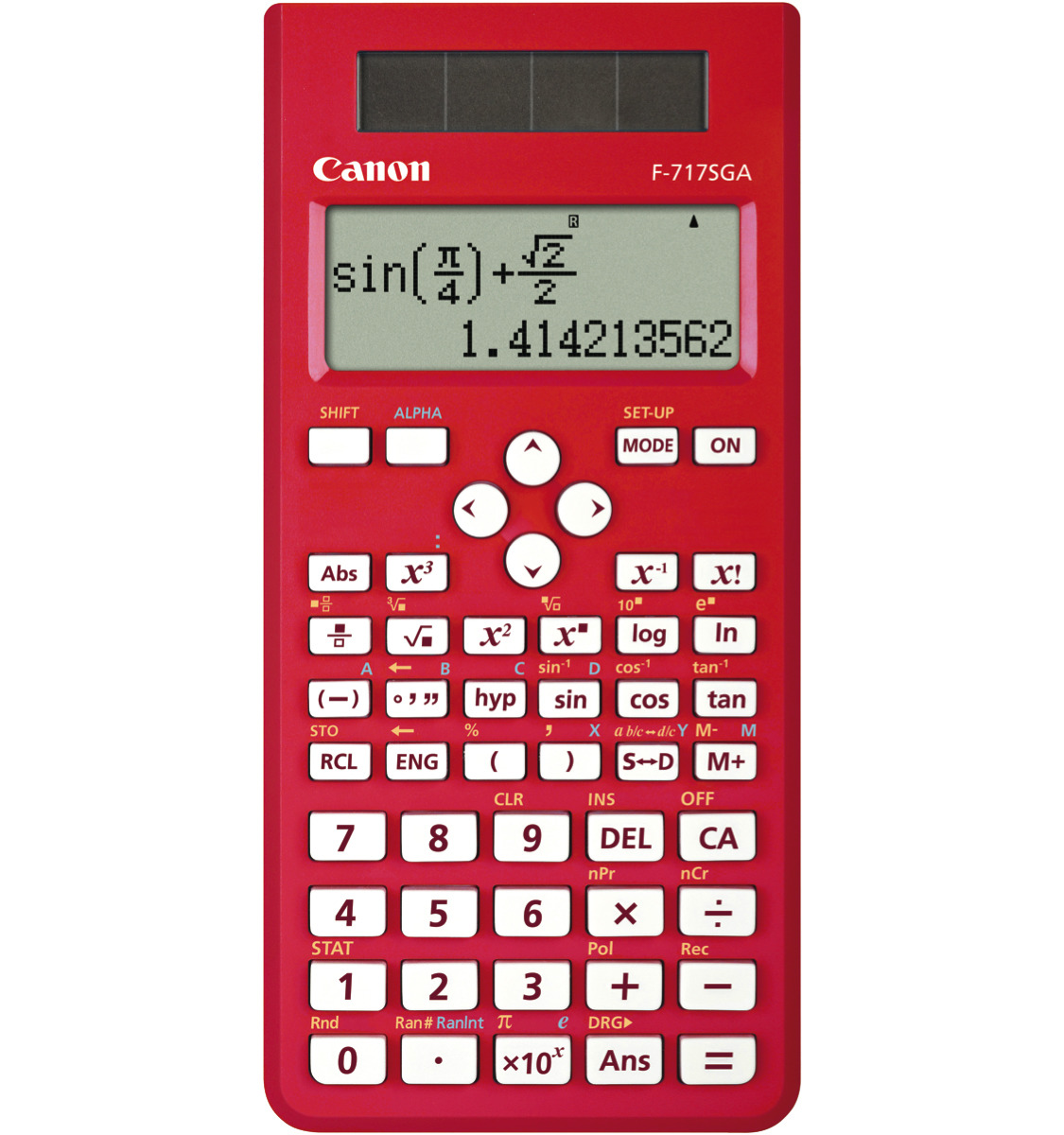 Canon 242 Function Scientific Calculator, Board Of Studies approved, Red
