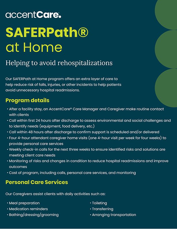 Digital Collateral Library PCS Referral Sources AccentCare