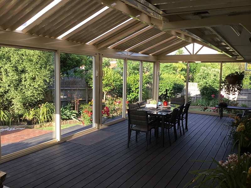 Verandah Enclosures Melbourne Alfresco, Garages & Patio Enclosures