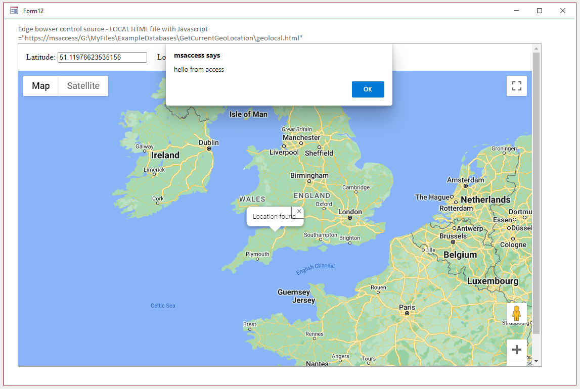 Microsoft Access: Edge Browser Control is finally here :) | Access 