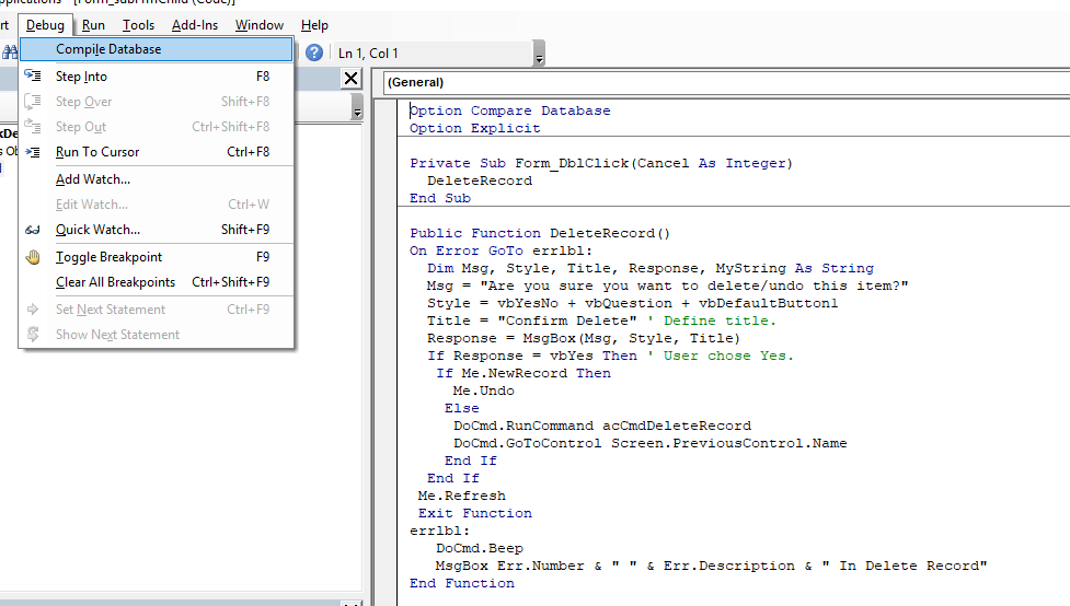Solved VBA Export to excel ..runtime error 91 Access World Forums