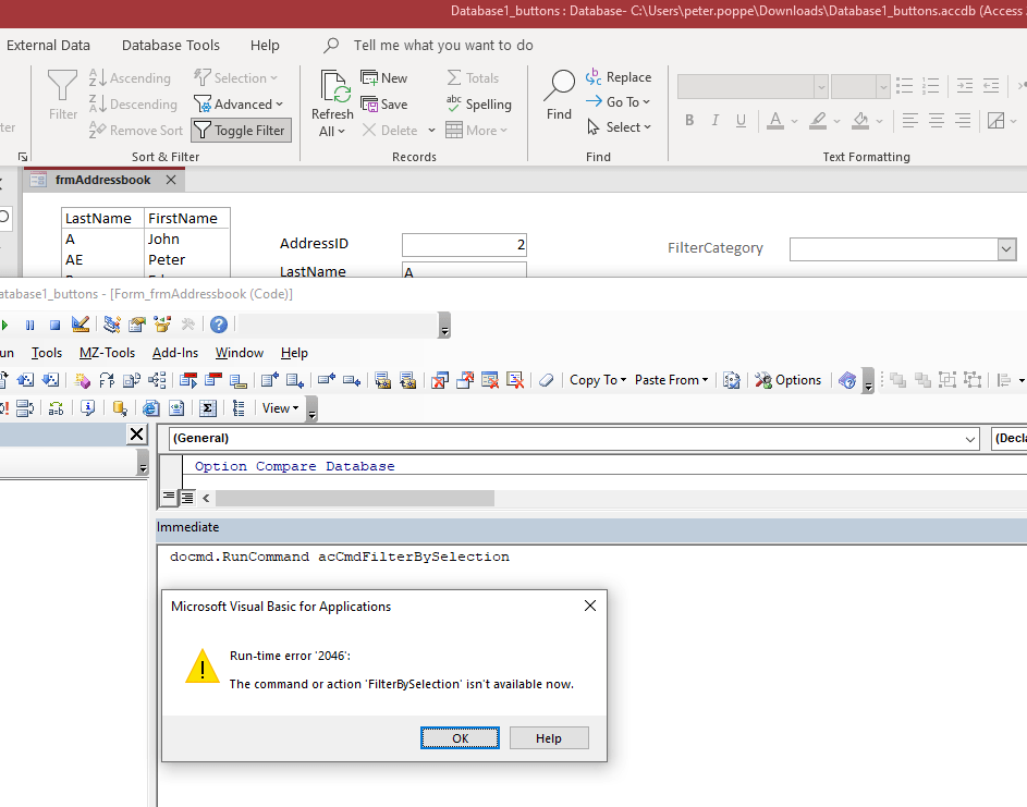 Apparent MS Access bug related to hidden navigation pane Access World