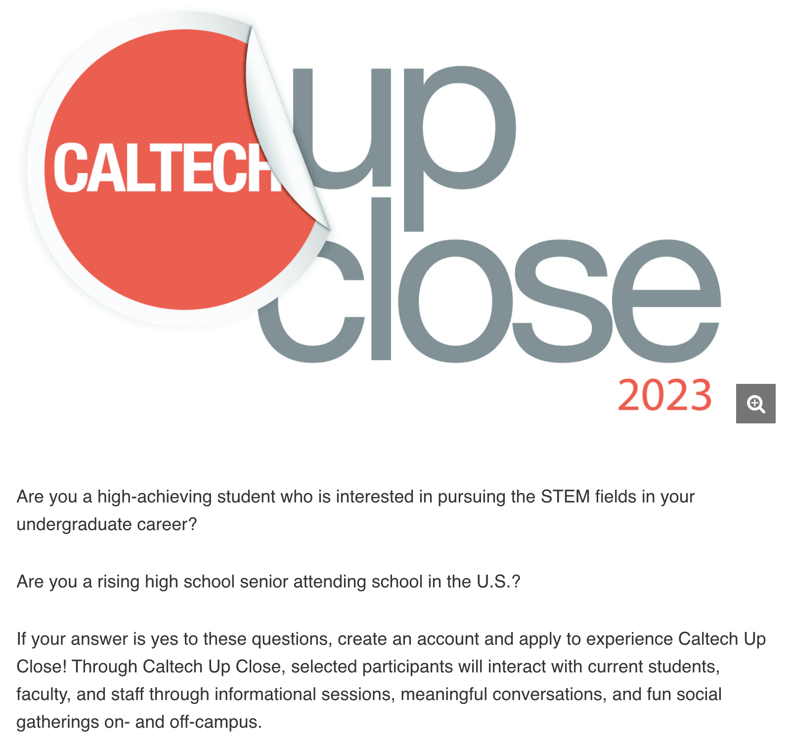 My Caltech Flyin Experience... Foundation for Ensuring Access and Equity