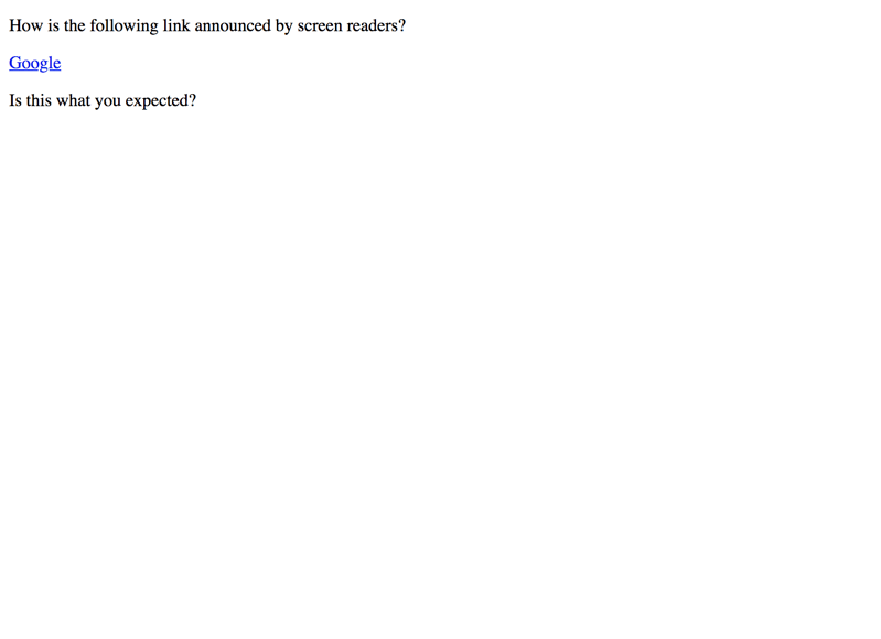Labelling elements using arialabel and arialabelledby ADG