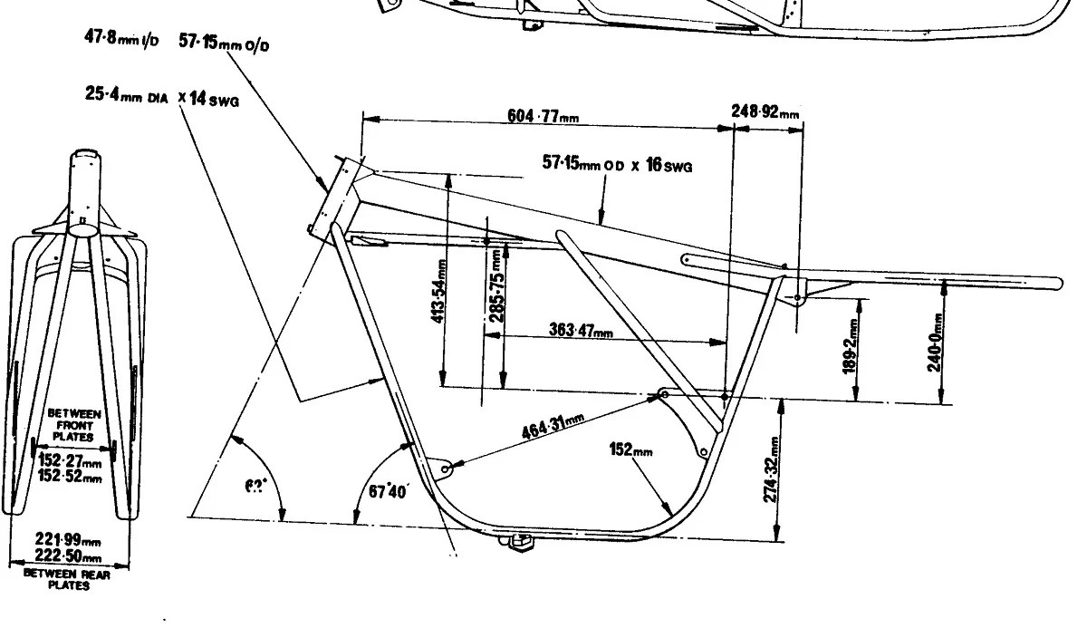 Frame dimensions & measurements Access Norton