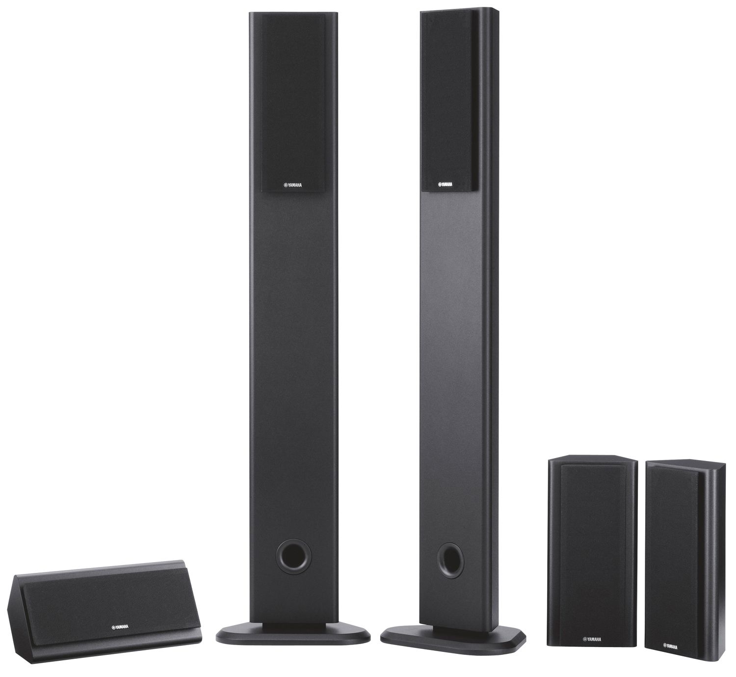 YAMAHA NSPA120 5 Piece Home Theater Speaker Package Black