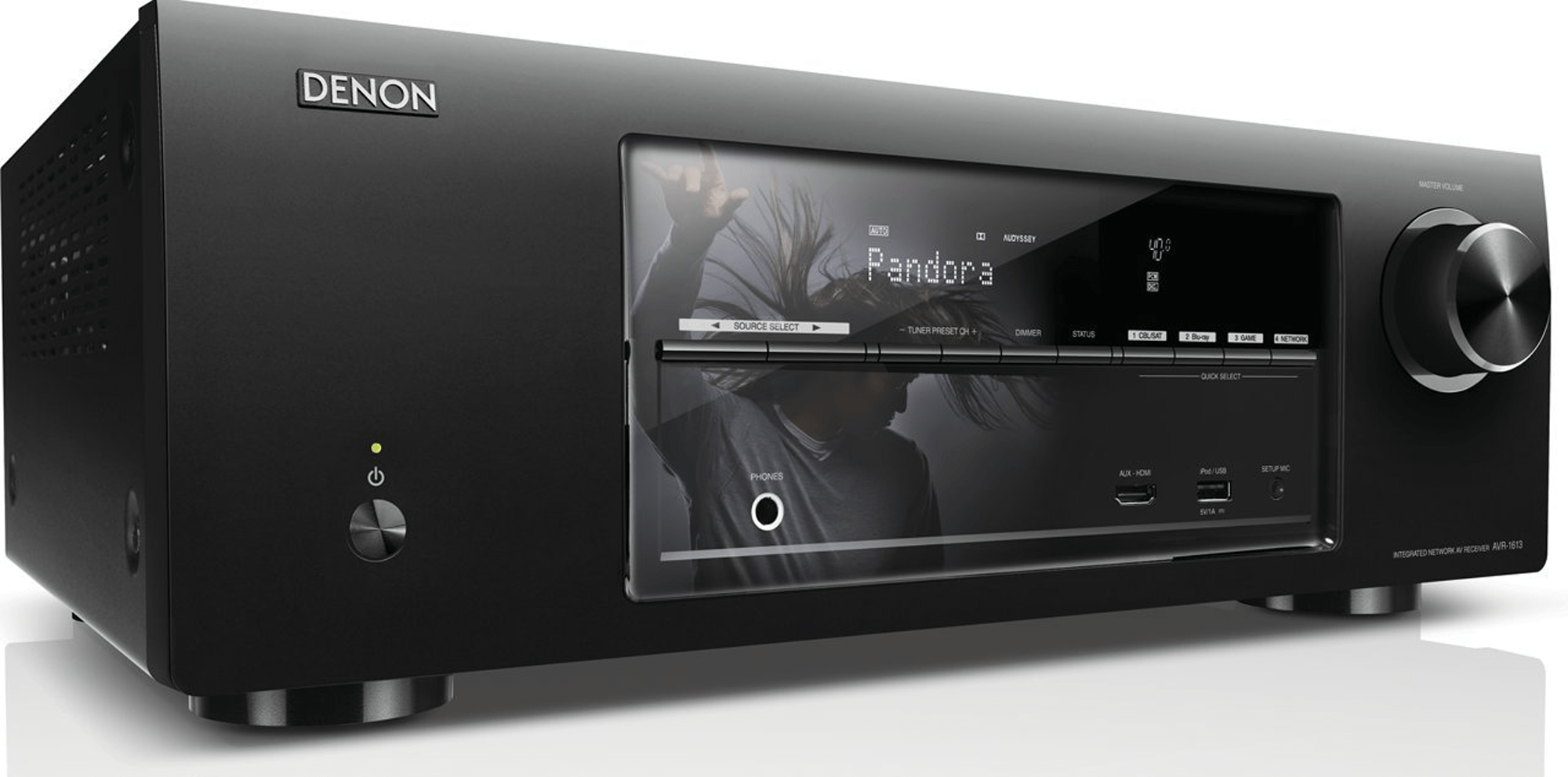 DENON AVR-1613 5.1ch Networking Receiver w/AirPlay 3D ready