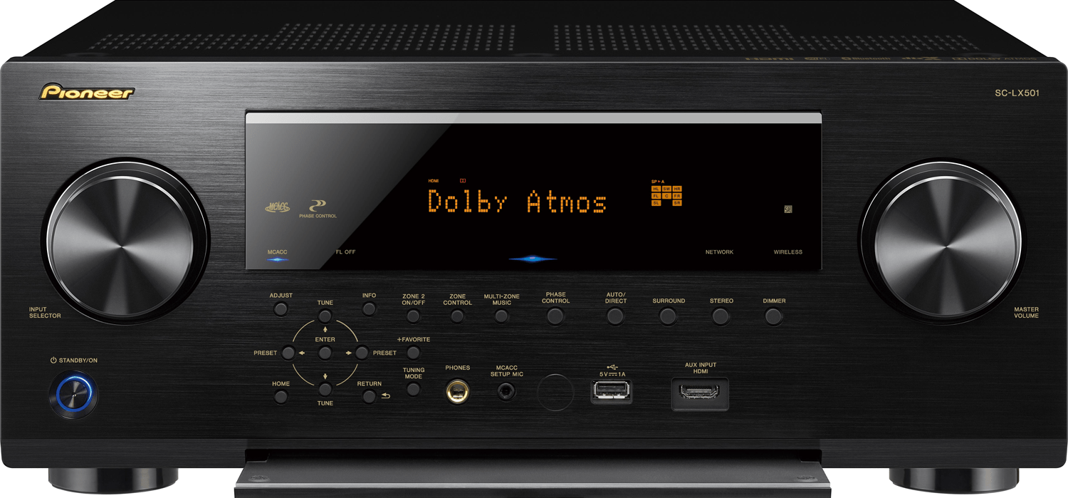 PIONEER Elite SC-LX501 7.2-Ch x 120 Watts Networking A/V Receiver