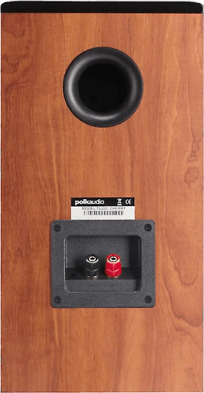 POLK AUDIO TSi200 5.25" 2Way Bookshelf Speaker Cherry Pair