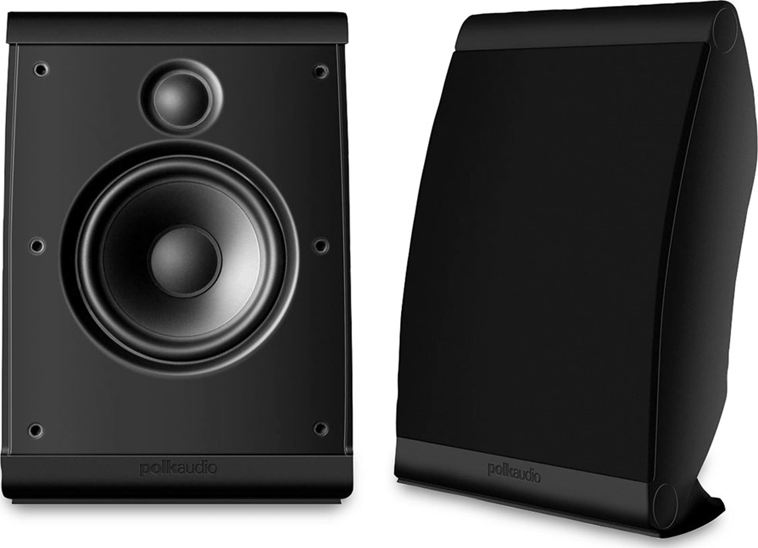 POLK AUDIO OWM3 Multi-Purpose Home Theater Speaker Black Pair