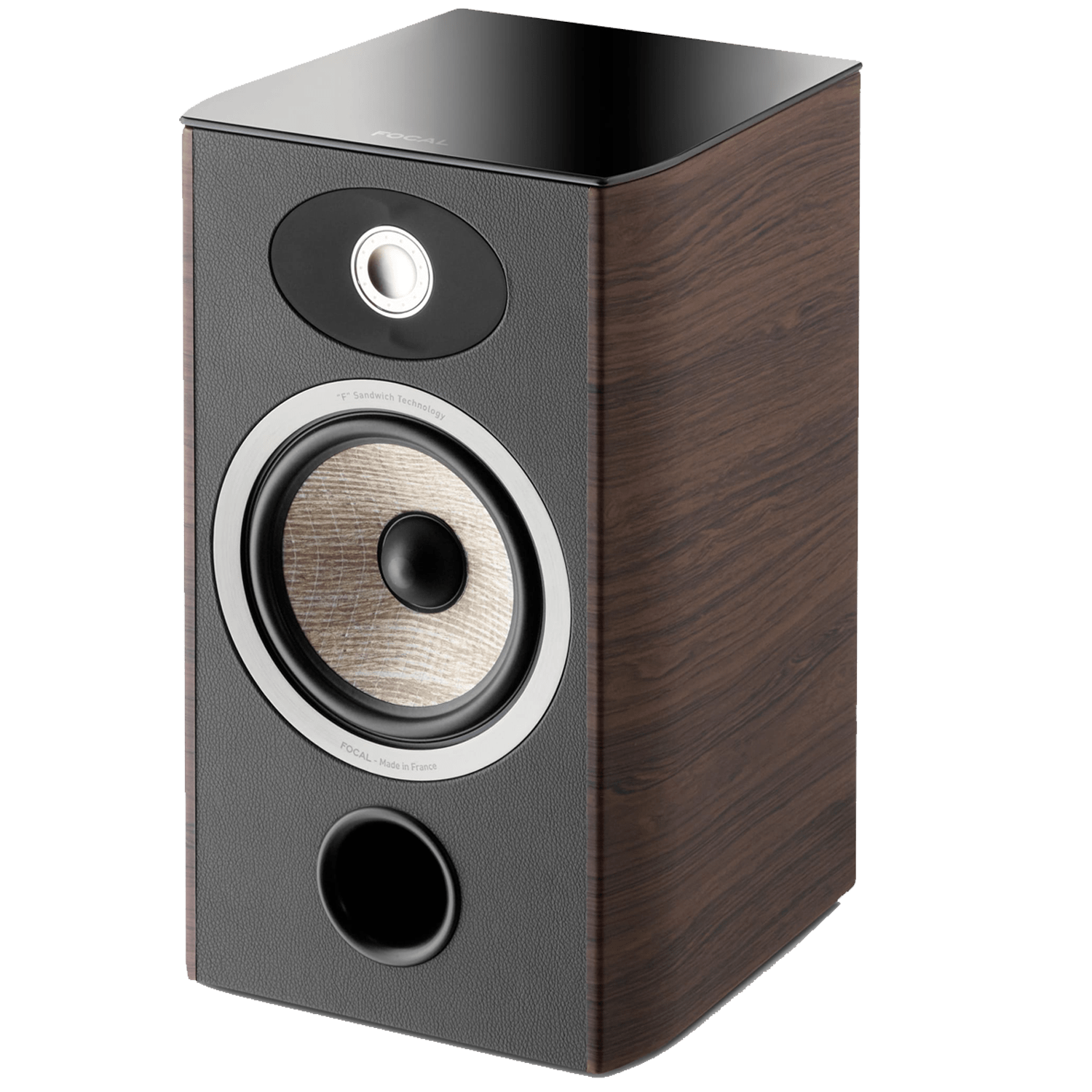 FOCAL Aria 906 6.5" 2Way Bookshelf Speaker Dark Walnut Each Open Box