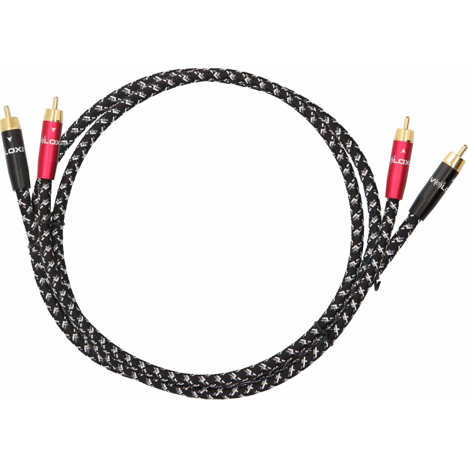 ETHEREAL EHVA 3ft Velox Premium Stereo RCA Audio Interconnect Pair