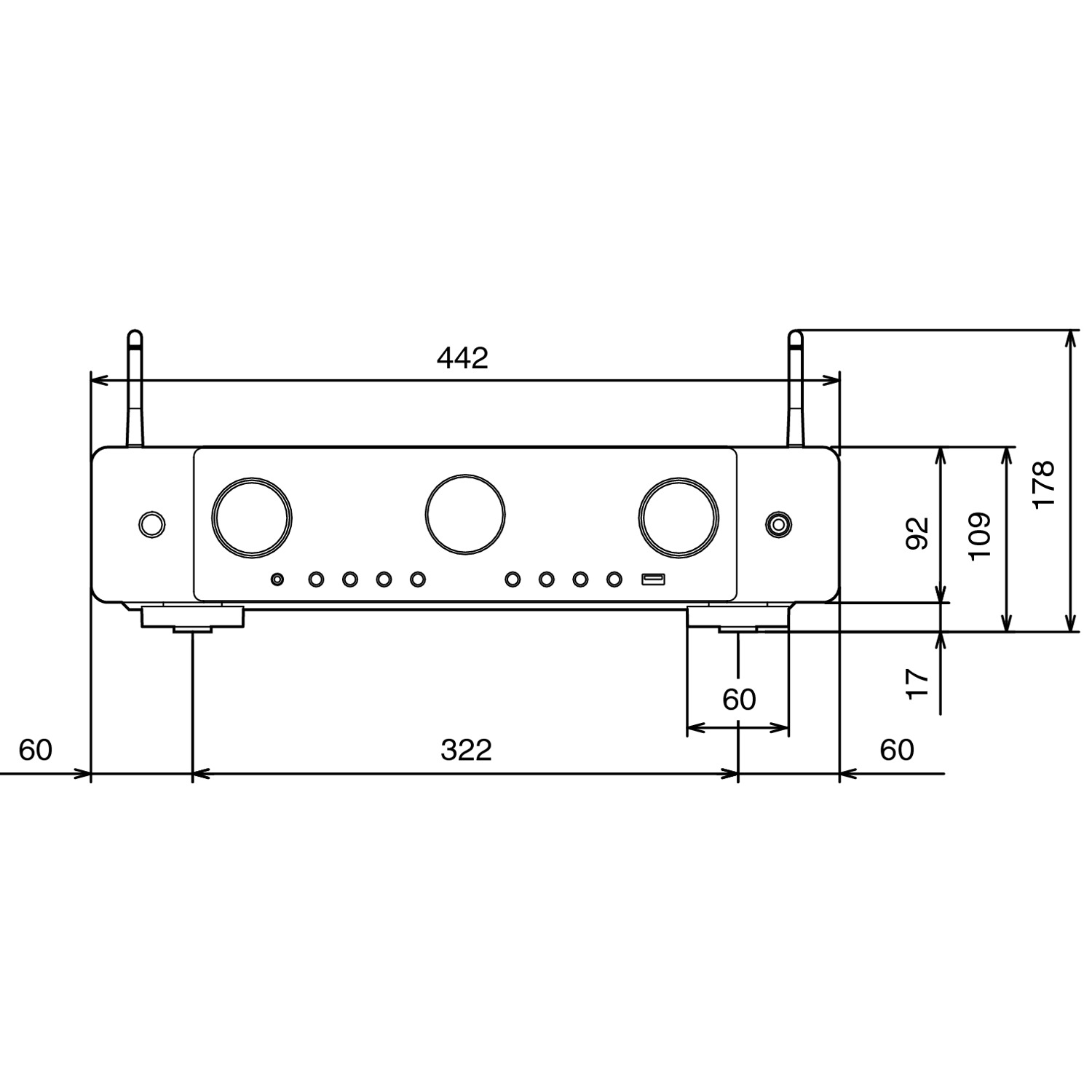 MARANTZ Cinema 70s Slim 7.2Ch x 50 Watts 8K A/V Receiver