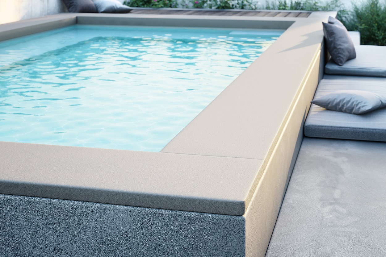 Piscina da terrazzo SPASPACE, personalizzazione e su misura