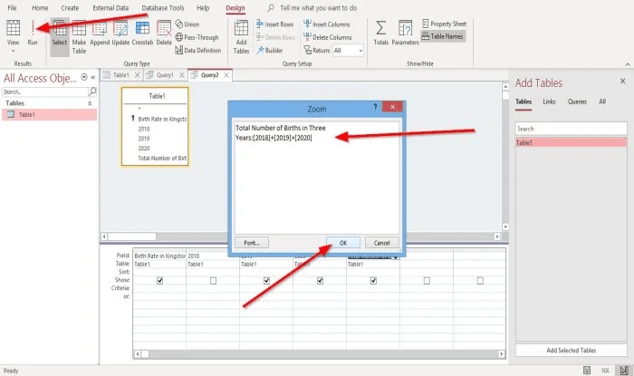How To Create Calculated Field In Access?